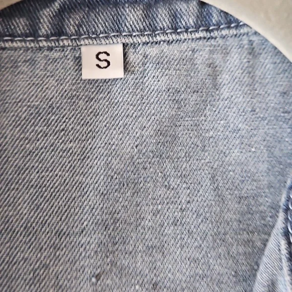 Denim Shirt and Shorts Set - Picture 6 of 6